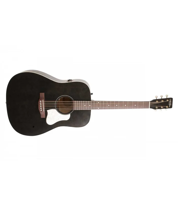 Guitare Folk Electro Art & Lutherie Americana Faded Black Presys II