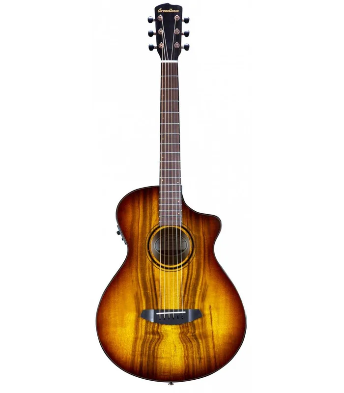 Guitare Folk Electro BREEDLOVE PURSUIT EX S CONCERTINA TIGER