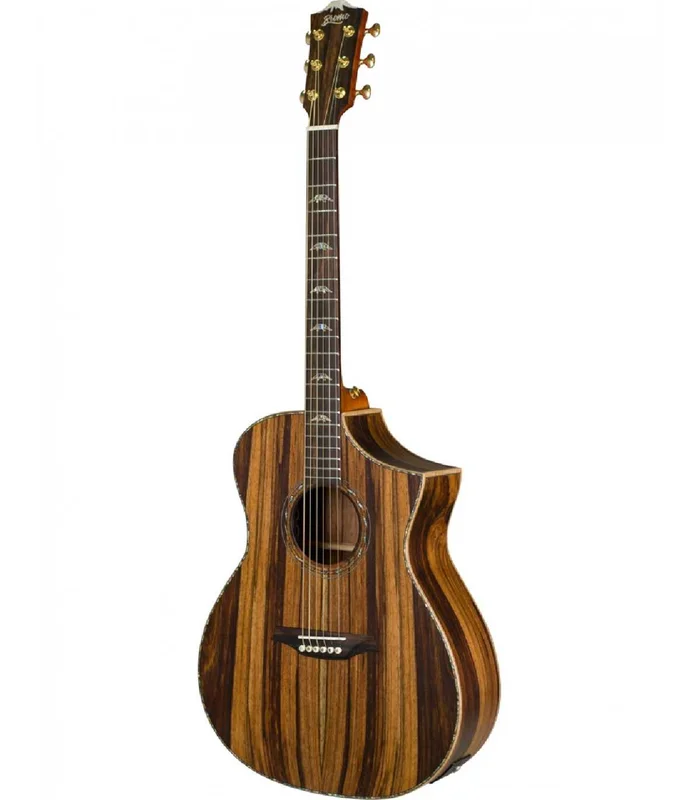 Guitare Folk Electro BROMO BAR4GCE + housse
