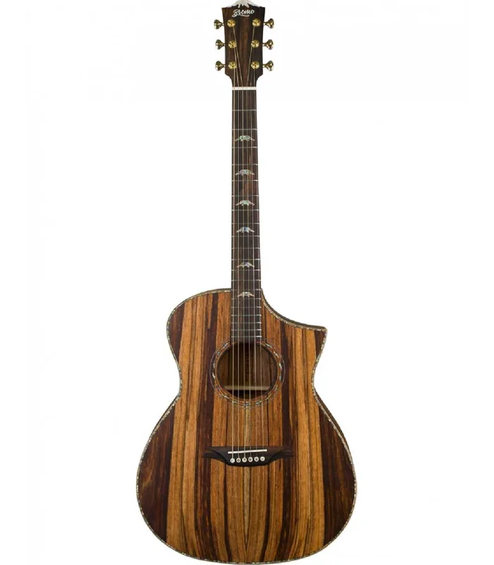Guitare Folk Electro BROMO BAR4GCE + housse – Image 2