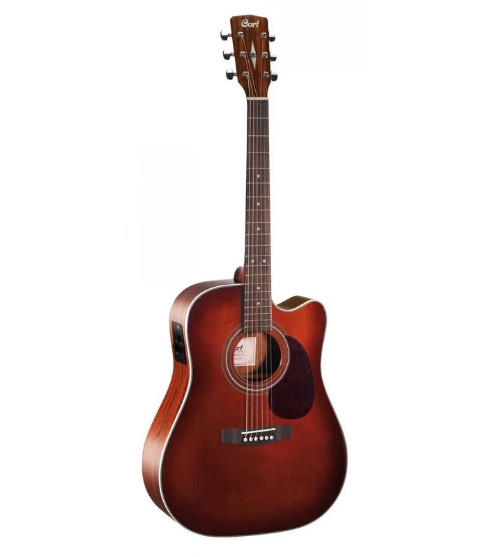Guitare Folk Electro CORT MR500E BRUN BRILLANT
