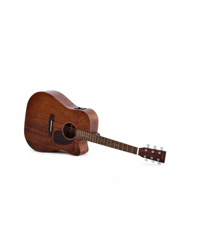 GUITARE FOLK ELECTRO DITSON SERIE 15 DC-15E NATUREL – Image 3