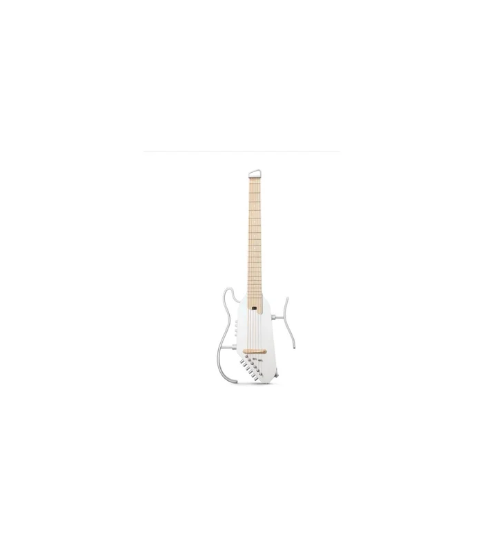 Guitare Folk Electro Donner HUSH-I Pro Travel Guitar White