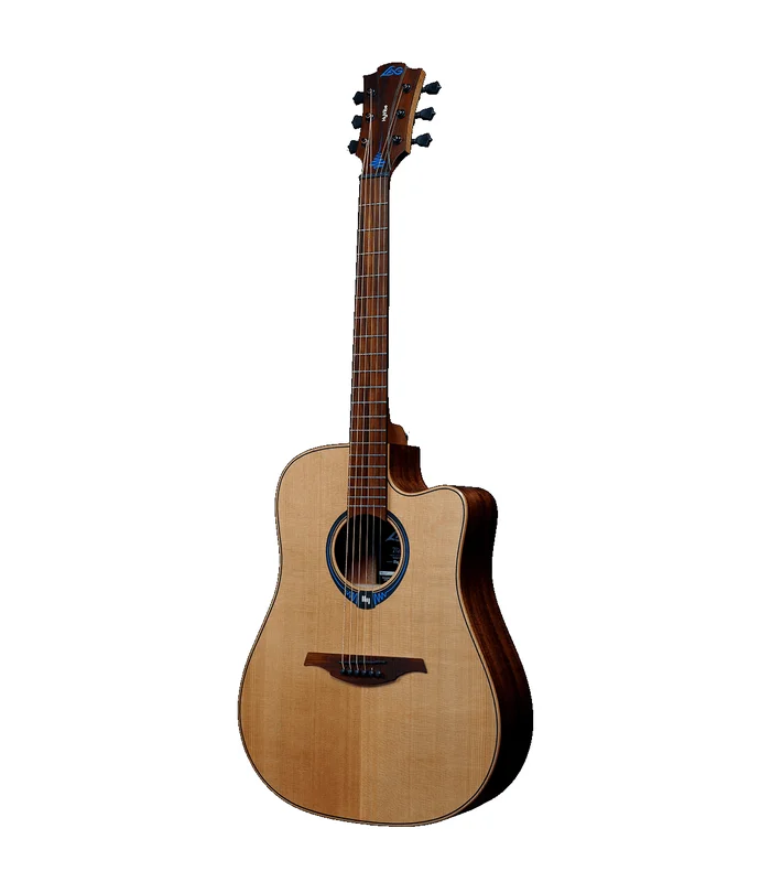 Guitare Folk Electro Lag THV10DCE-LB HyVibe 10 Dreadnought Cutaway – Image 2