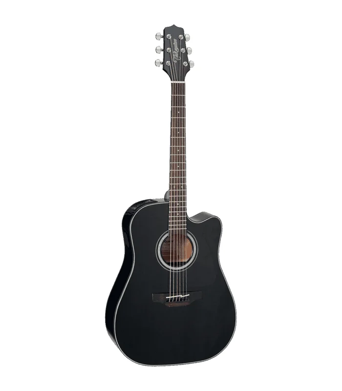 Guitare Folk Electro Takamine GD30CEBLK Noire Dreadnought Cutaway