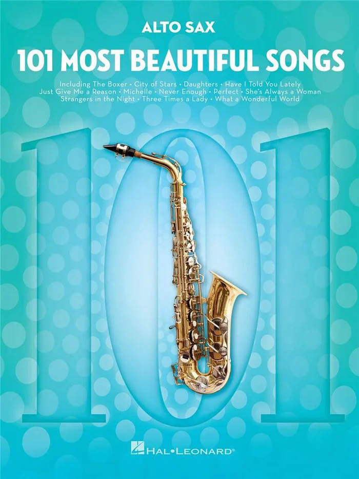 Hal Leonard 101 Most Beautiful Songs – Sax Alto