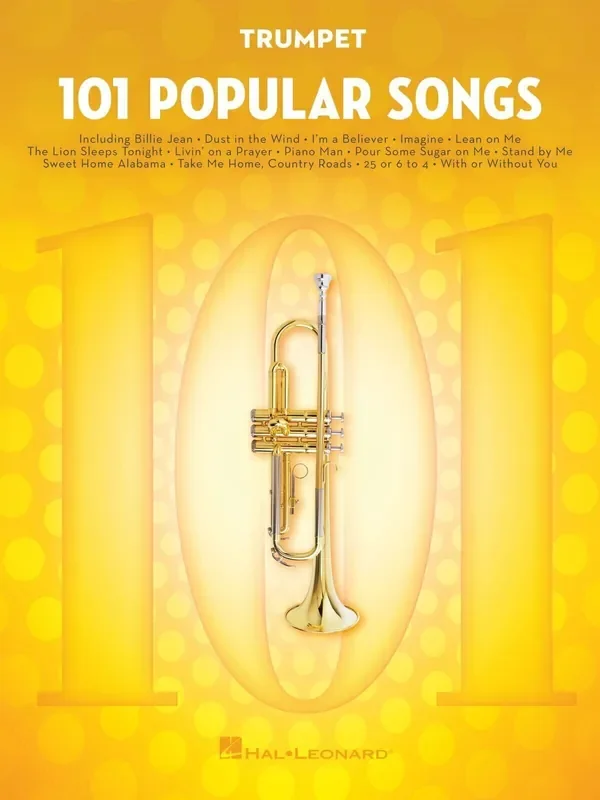 Hal Leonard 101 Popular Songs for Trumpet Notes