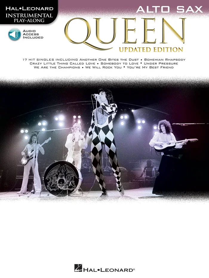 Hal Leonard Alto Saxophone PLAY-along : Queen + Audio En Ligne