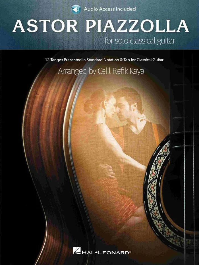 Hal Leonard Astor Piazzolla – Astor Piazzolla For Solo Classical Guitar
