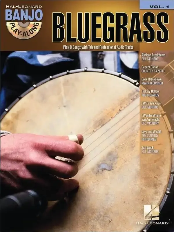 Hal Leonard Banjo Play-Along Volume 1 Bluegrass Notes