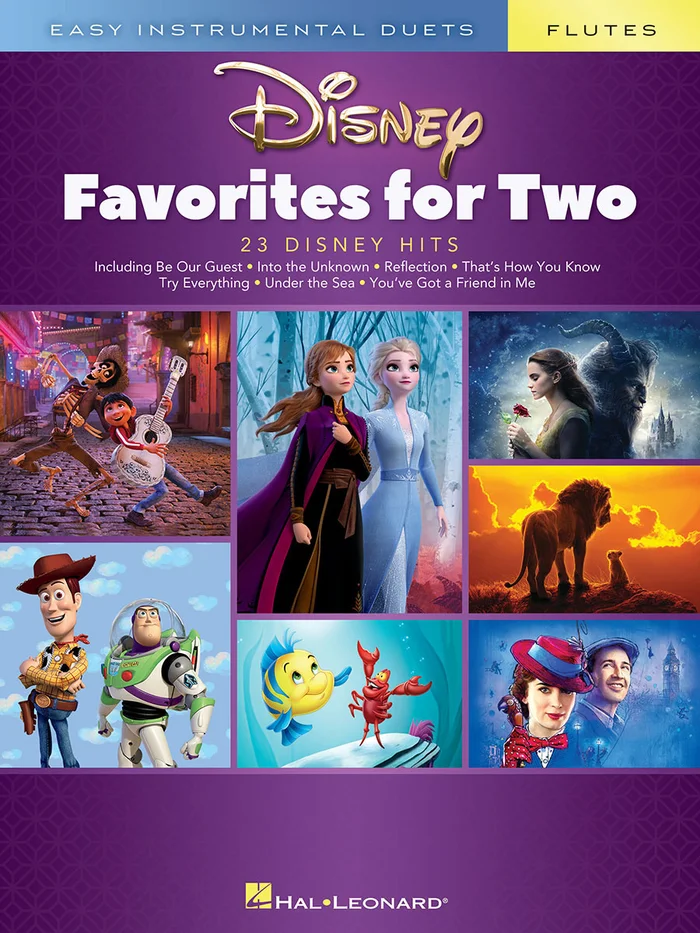 Hal Leonard Disney Favorites For Two – Flute Traversiere