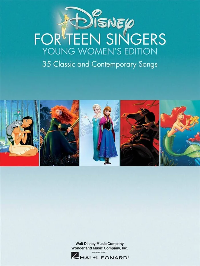Hal Leonard Disney For Teen Singers – Young Women’s Edition – Chant & Piano