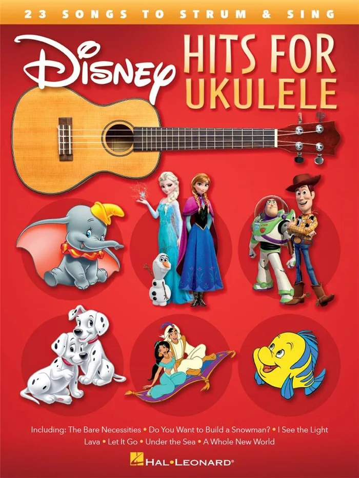 Hal Leonard Disney Hits For Ukulele