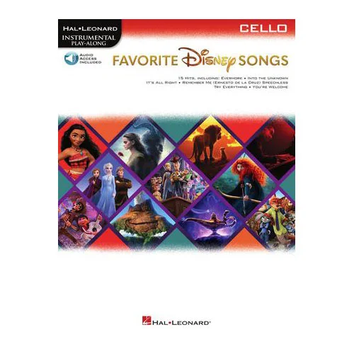 Hal Leonard Favorite Disney Songs – Violoncelle