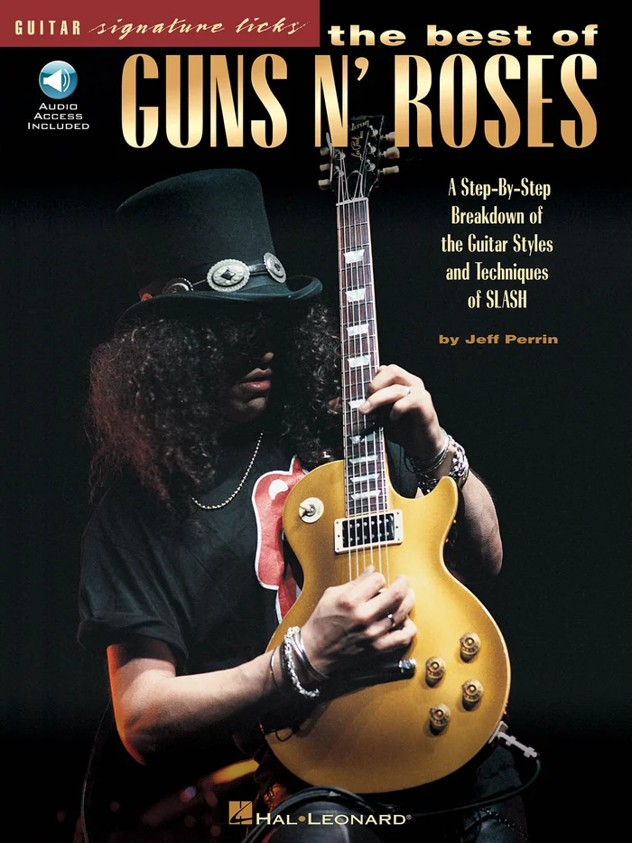 Hal Leonard Guns N’ Roses – Best Of – Signature Licks + MP3 – Guitar Tab
