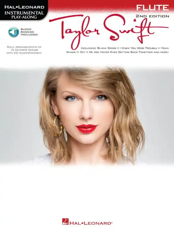 Hal Leonard Instrumental Play-Along Flute Taylor Swift Notes