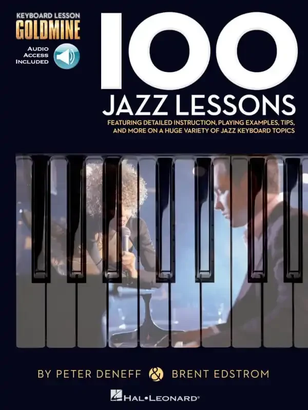 Hal Leonard Keyboard Lesson Goldmine 100 Jazz Lessons Notes