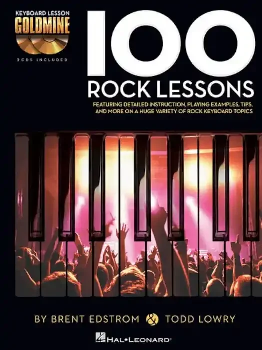 Hal Leonard Keyboard Lesson Goldmine 100 Rock Lessons Notes