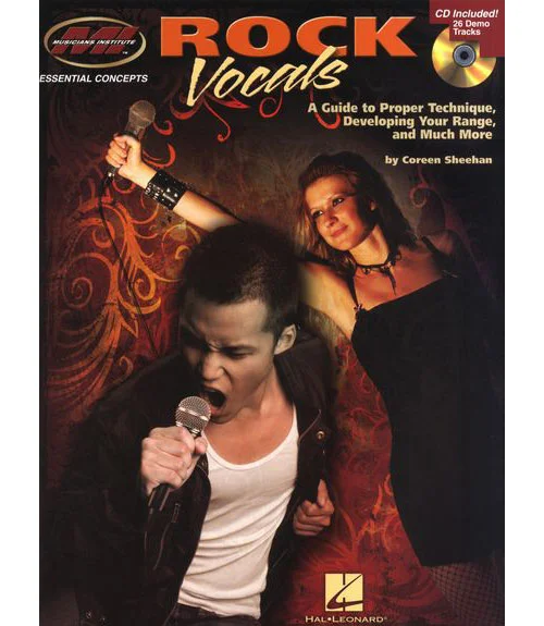 Hal Leonard Musicians Institute Rock Vocals Guide To Proper Technique + CD – Voice
