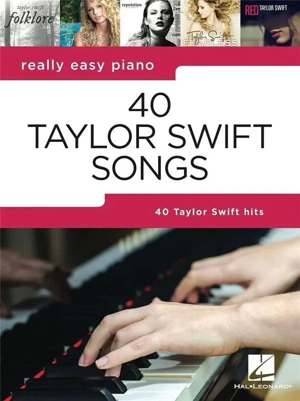Hal Leonard Really Easy Piano 40 Taylor Swift Songs Notes