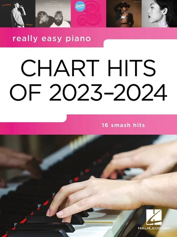 Hal Leonard Really Easy Piano Chart Hits of 2023-2024 Notes