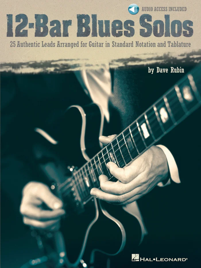 Hal Leonard Rubin Dave – 12 Bar Blues Solos + Audio En Ligne – Guitar Tab