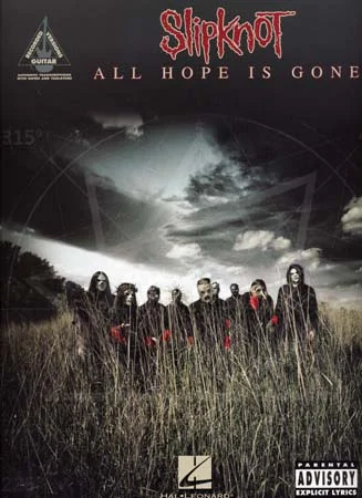 Hal Leonard Slipknot – All Hope Is Gone – Guitare Tab