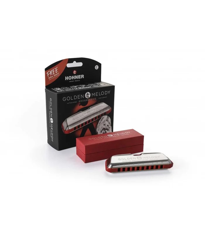 Harmonica Hohner Golden Melody en G