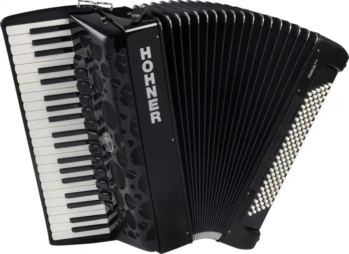 Hohner Amica Forte III 72 Accordéon à touches Black