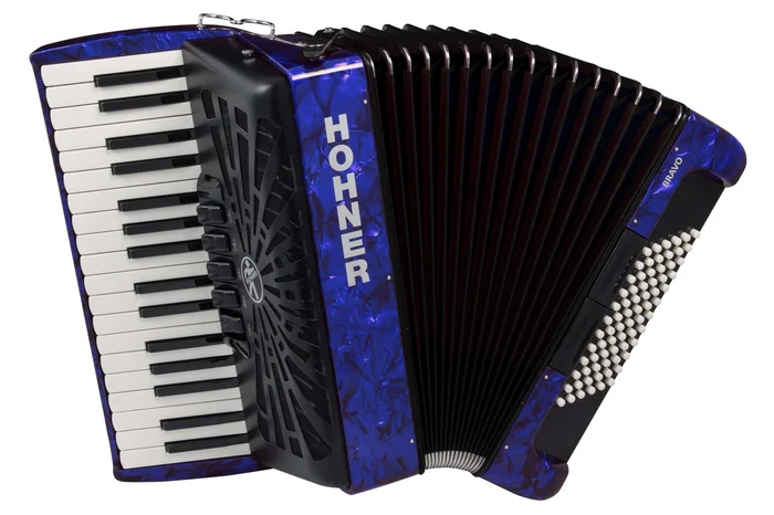 HOHNER Bravo III 72 Bleu