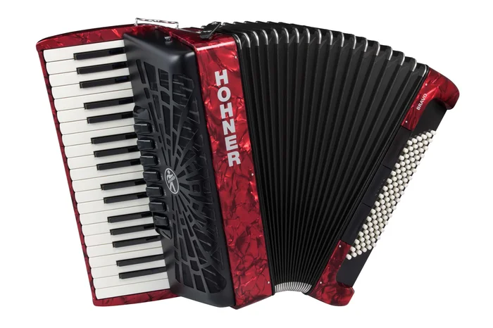 HOHNER Bravo III 96 Rouge