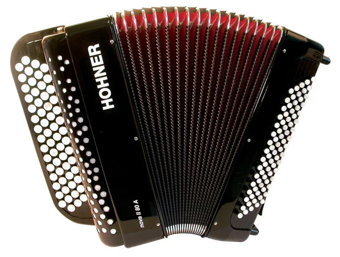 HOHNER Nova II 80a Noir Touches Boutons