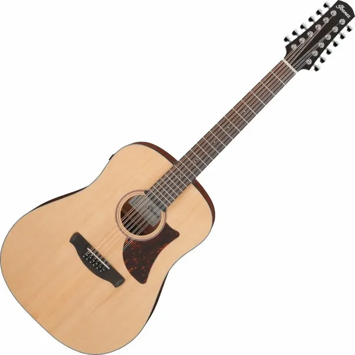 Ibanez AAD1012E-OPN Open Pore Natural Guitares acoustique-électrique 12 cordes