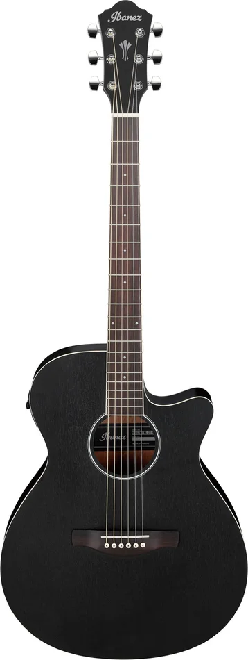 IBANEZ AEG7MH-WK Weatherd Black