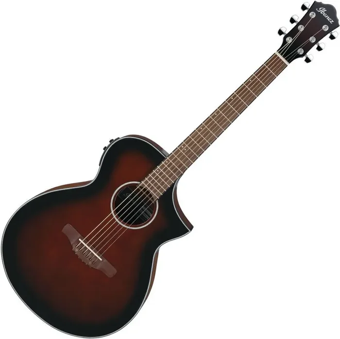 Ibanez AEWC11-DVS Dark Violin Sunburst Guitare Jumbo acoustique-électrique