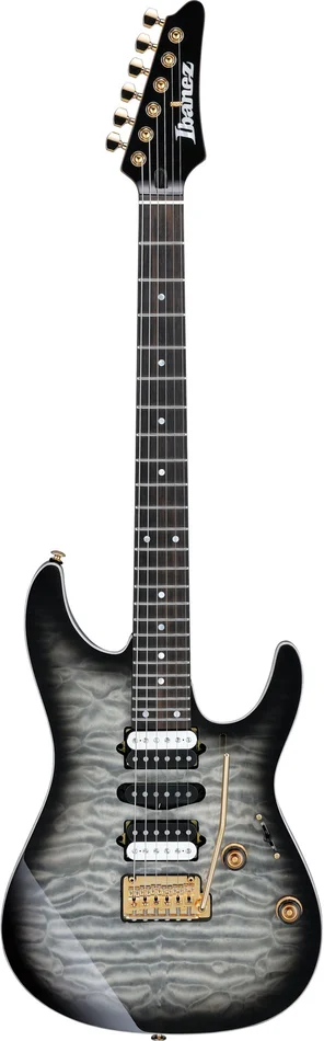 IBANEZ AZ47P1QM-BIB Black Ice Burst Premium