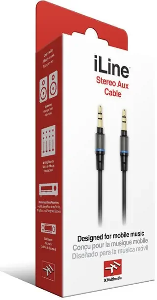 IK Multimedia iLine Stereo Aux 1,5 m Câble audio