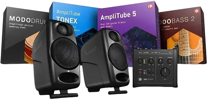 IK Multimedia Portable Guitar Studio Bundle Interface audio USB