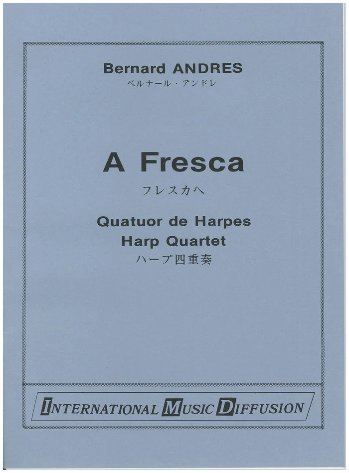 IMD ARPEGES Andres – A Fresca – Quatuor Harpes