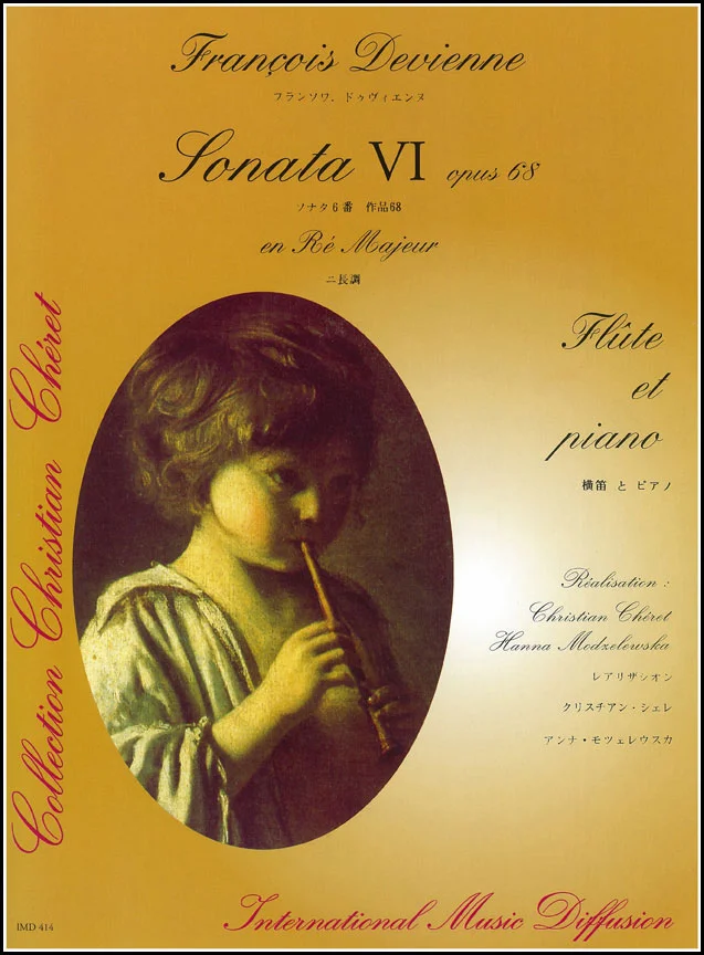 IMD ARPEGES Devienne – Sonate Vi En Ré Majeur Op 68 – Flûte & Piano