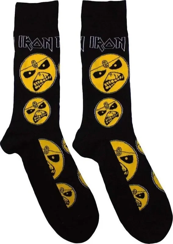 Iron Maiden Chaussettes Piece of Mind Black 40-45