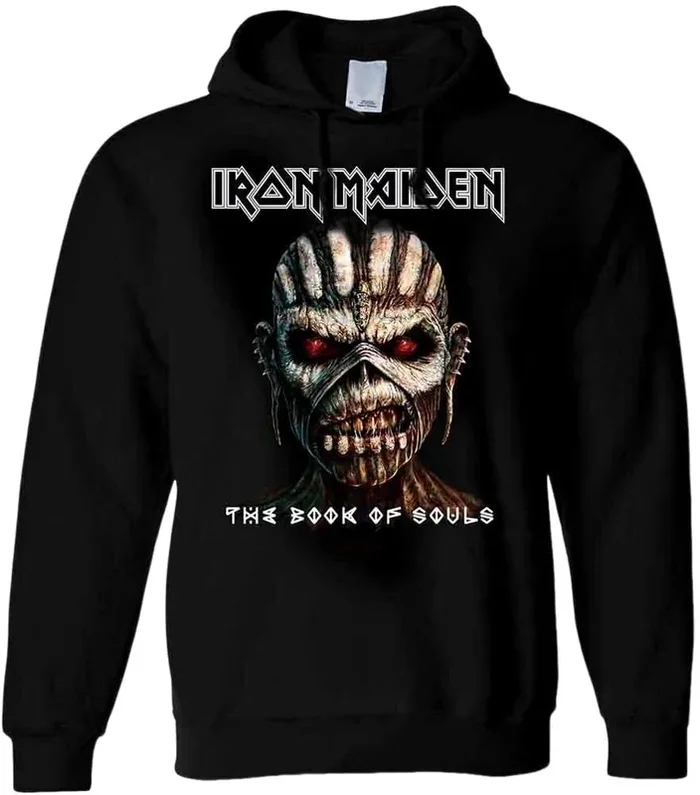 Iron Maiden Hoodie The Book of Souls Unisex Black S