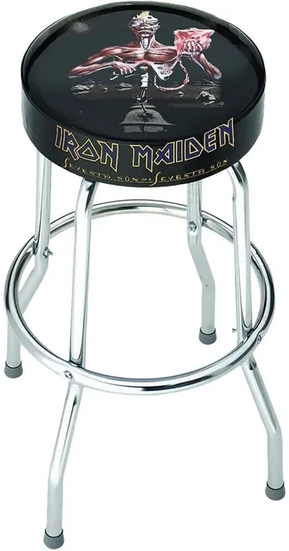 Iron Maiden Seventh Son Tabouret de bar