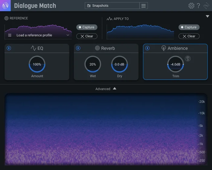 IZOTOPE Dialogue Match