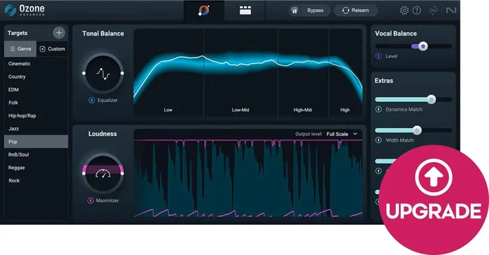 iZotope Ozone 11 Advanced UPG from Ozone 9-10 Standard (Produit numérique)