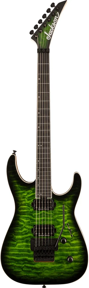 JACKSON GUITARS Dkaq Dinky Pro Plus Ebo Emerald Green