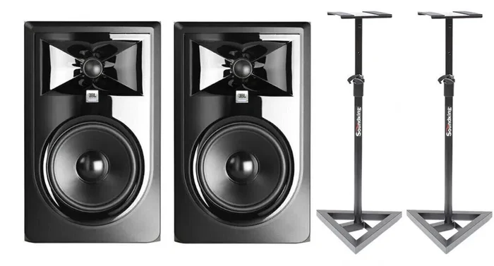 JBL LSR306P MKII Stand SET Moniteur de studio actif 2 pcs