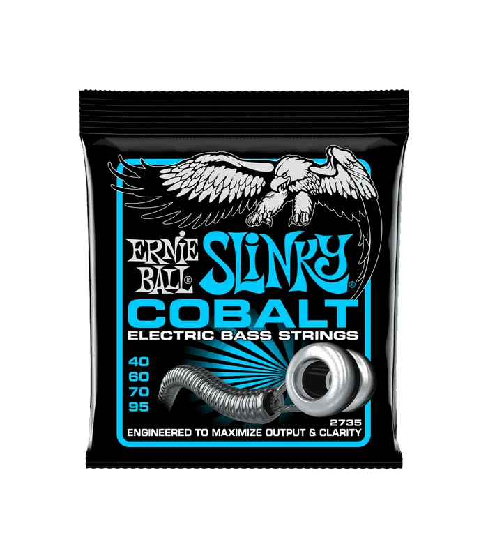 Jeu de Cordes pour Basse Electrique Ernie Ball 2735 Extra slinky 40-60-70-95