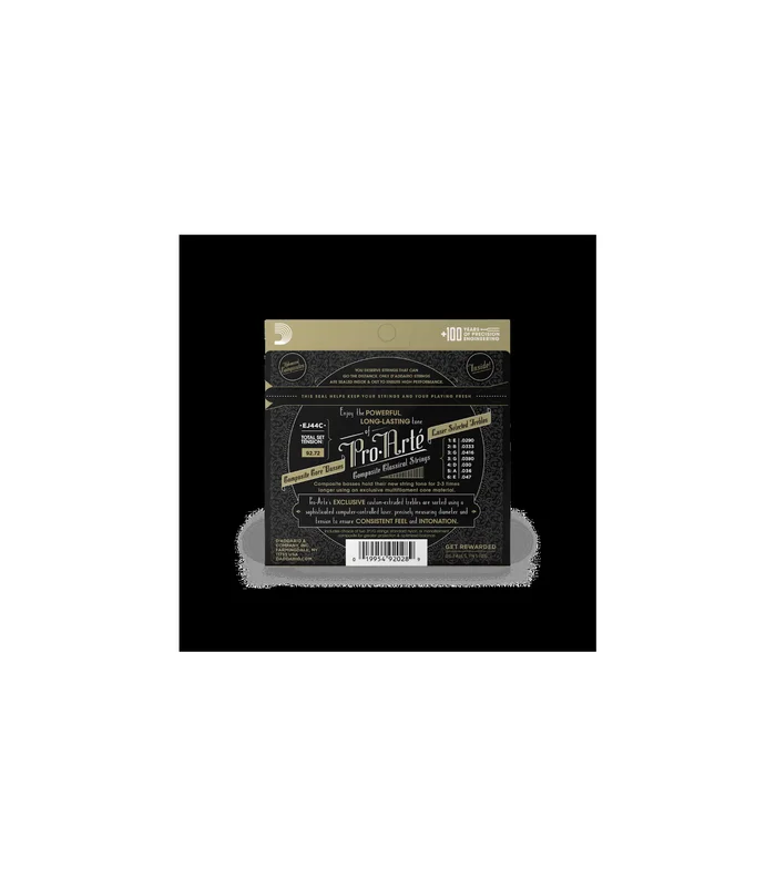 Jeu de Cordes pour Guitare Classique D’Addario EJ44C Pro-Arté Composite, Extra-Hard Tension – Image 3