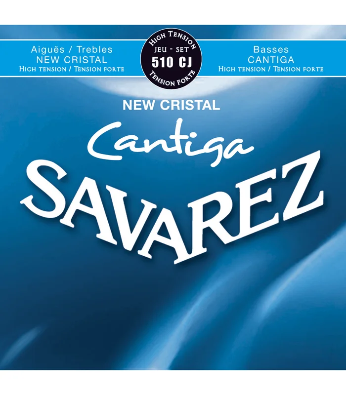 Jeu de Cordes pour Guitare Classique SAVAREZ 510CJ – Bleu Tirant Fort
